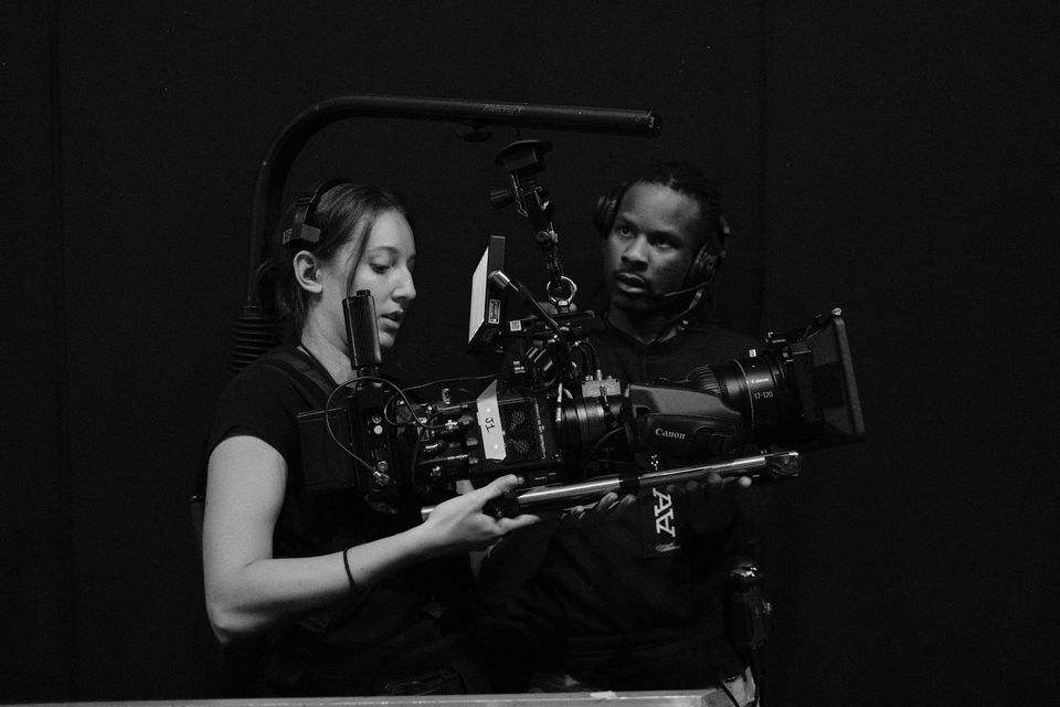 Camera operators with RED Komodo-X at The Wiltern